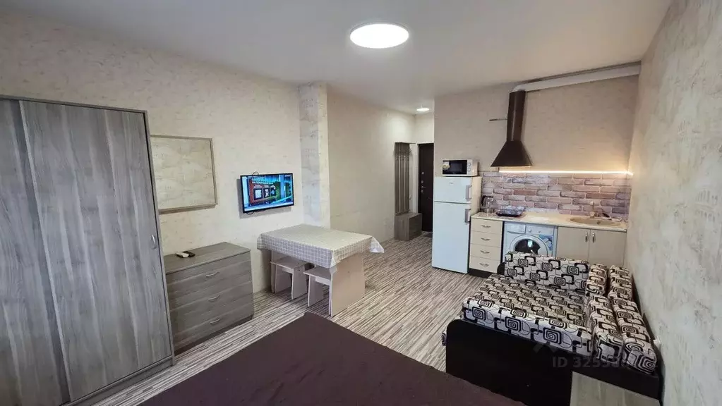 Студия Краснодарский край, Сочи Адлер жилрайон, ул. Котовского, 16 ... - Фото 1