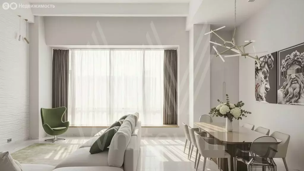 3-комнатная квартира: Москва, 3-я улица Ямского Поля, 9 (210 м) - Фото 1