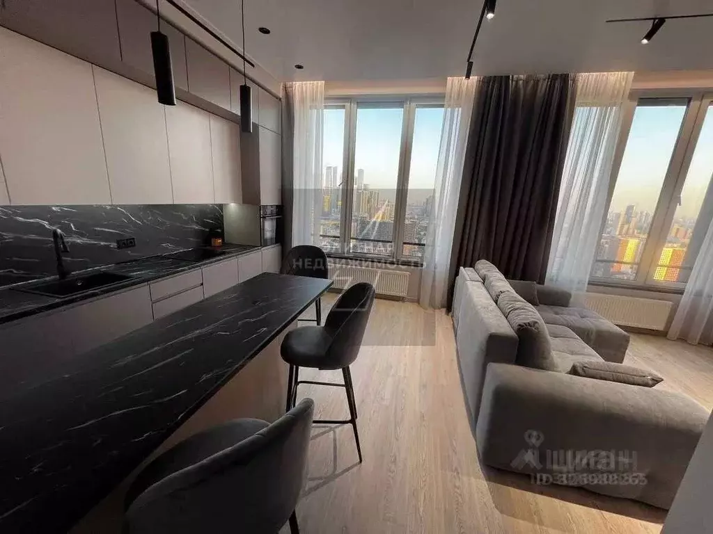 Студия Москва Шелепихинская наб., 34к5 (49.0 м) - Фото 1