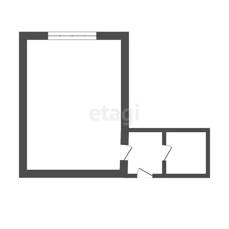 1к в -комнатной квартире ( м) - Фото 1