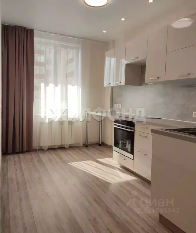 1-к кв. Новосибирская область, Новосибирск ул. Галущака, 15 (33.7 м) - Фото 1