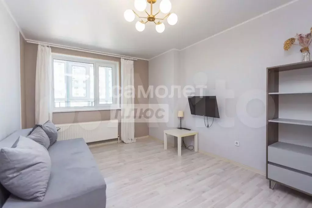 1-к. квартира, 32,4 м, 6/15 эт. - Фото 0