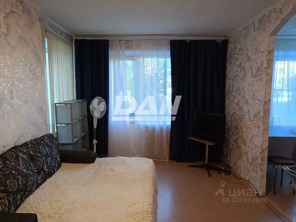 1-к кв. Челябинская область, Челябинск ул. Молодогвардейцев, 58б (33.0 ... - Фото 1