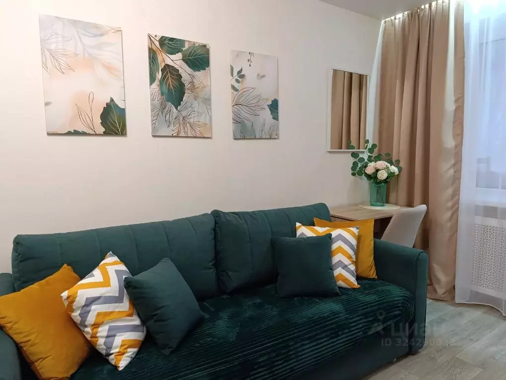 1-к кв. Рязанская область, Рязань ул. Шевченко, 28 (35.0 м) - Фото 1