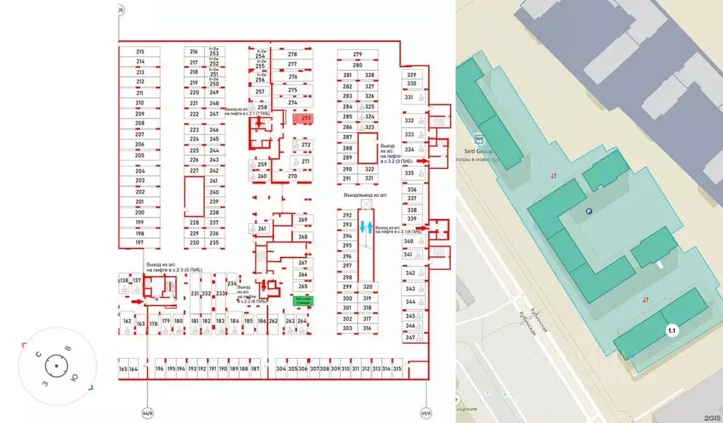 Гараж в Санкт-Петербург Кубинская ул., 76к1 (13 м) - Фото 1