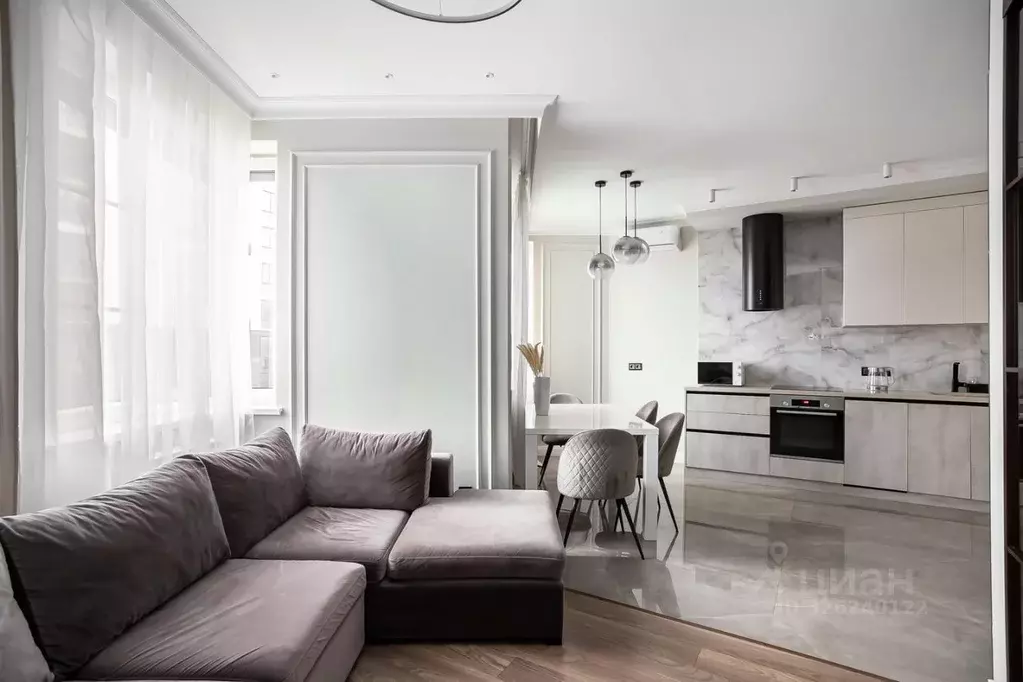 1-к кв. Москва Береговой проезд, 1А (40.0 м) - Фото 2