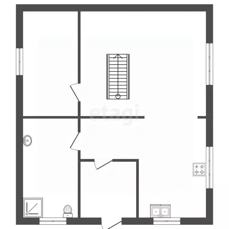 Дом в Ленинградская область, Всеволожский район, д. Юкки ш. ... - Фото 2