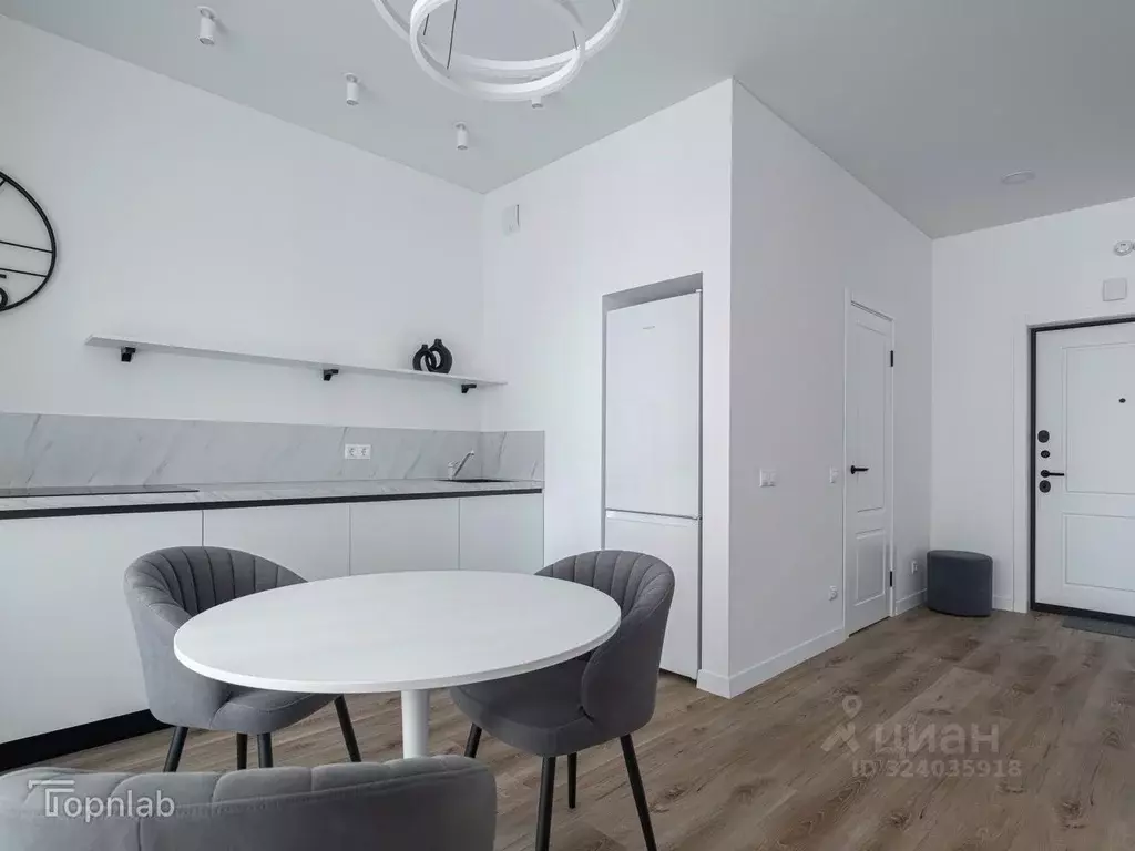 1-к кв. Санкт-Петербург ул. Парфеновская, 6к2 (49.2 м) - Фото 2