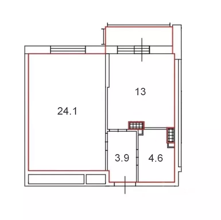 1-к кв. Санкт-Петербург бул. Балтийский, 4 (45.6 м) - Фото 2