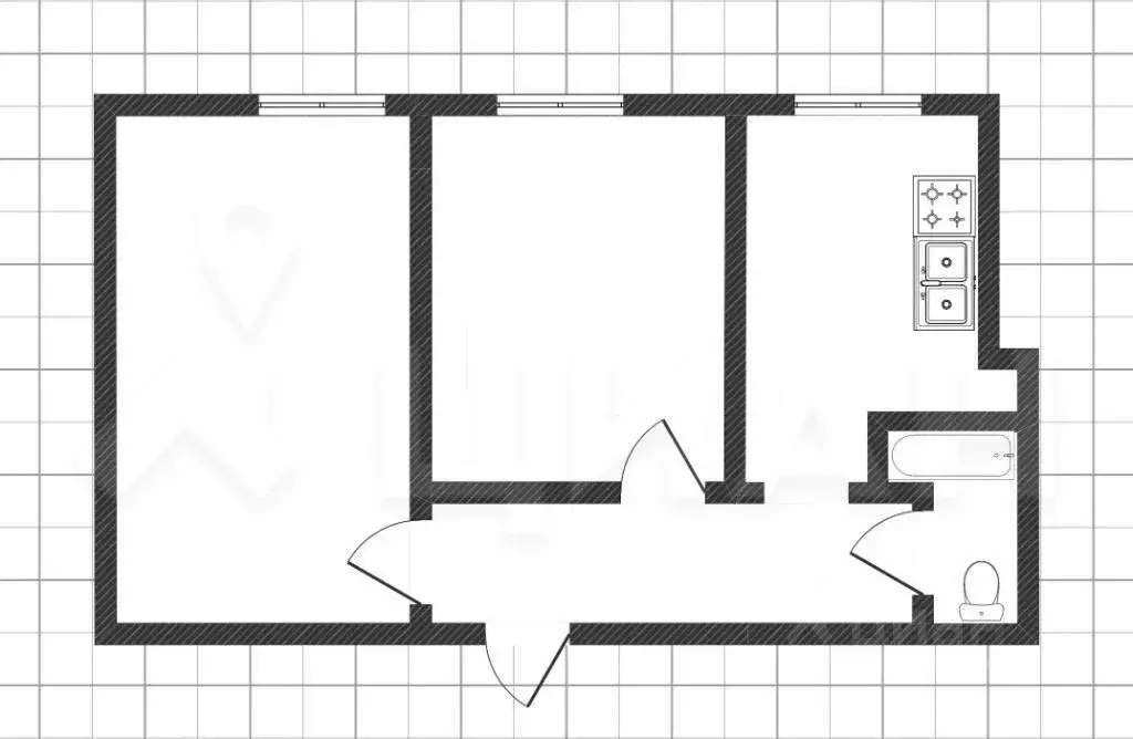 2-к кв. Владимирская область, Александровский муниципальный округ, ... - Фото 2