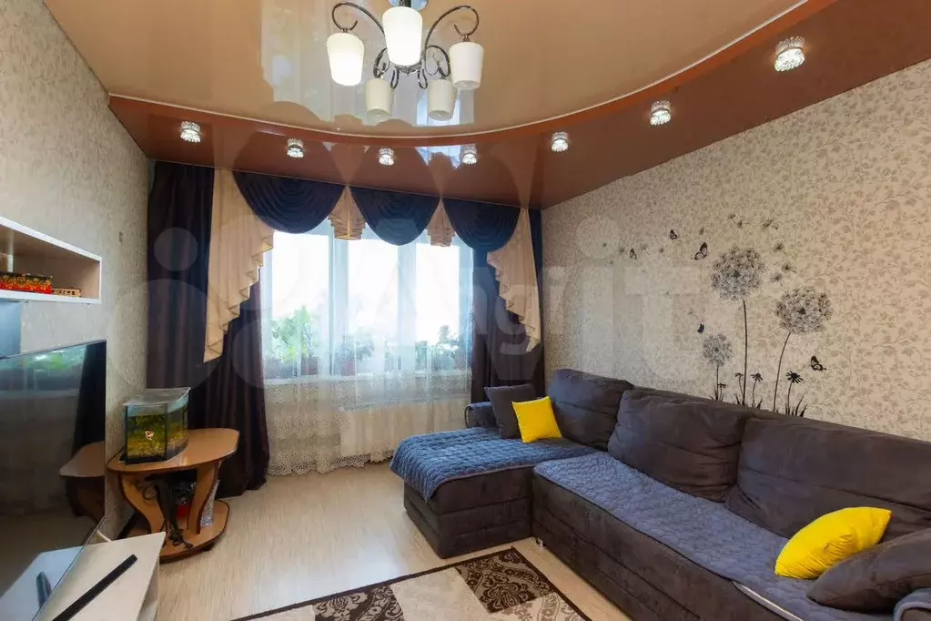 3-к. квартира, 65,5 м, 1/9 эт. - Фото 1