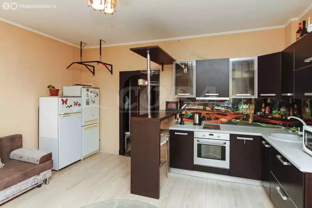 Квартира-студия: Тюмень, улица 50 лет ВЛКСМ, 15к1 (31 м) - Фото 1