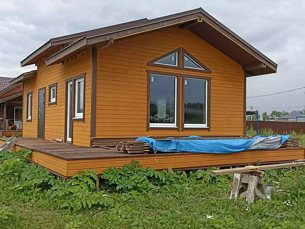 Дом в Ленинградская область, Ломоносовский район, Виллозское городское ... - Фото 0