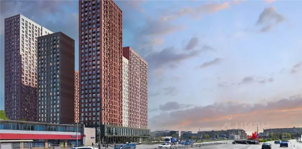 2-к кв. Москва Билак Коломенское жилой комплекс (36.76 м) - Фото 2