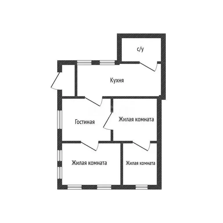 Дом в Новотитаровская, улица Леваневского, 1/1 (60.9 м) - Фото 0