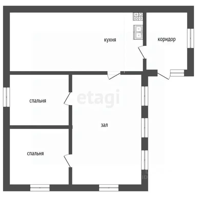 Дом в Саратовская область, Романовка рп ул. Садовая, 93 (32 м) - Фото 2