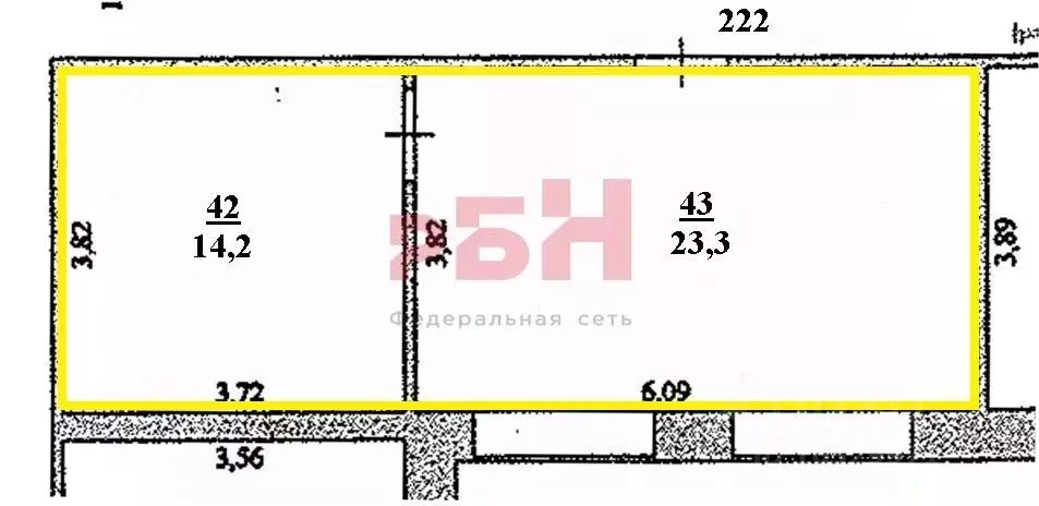 Офис в Самарская область, Самара Ново-Садовая ул., 44 (38 м) - Фото 1