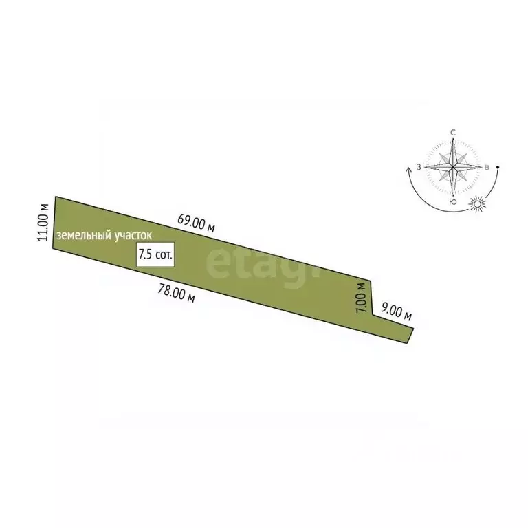 Участок в Амурская область, Благовещенск ЖБИ-12 СТ,  (7.5 сот.) - Фото 2