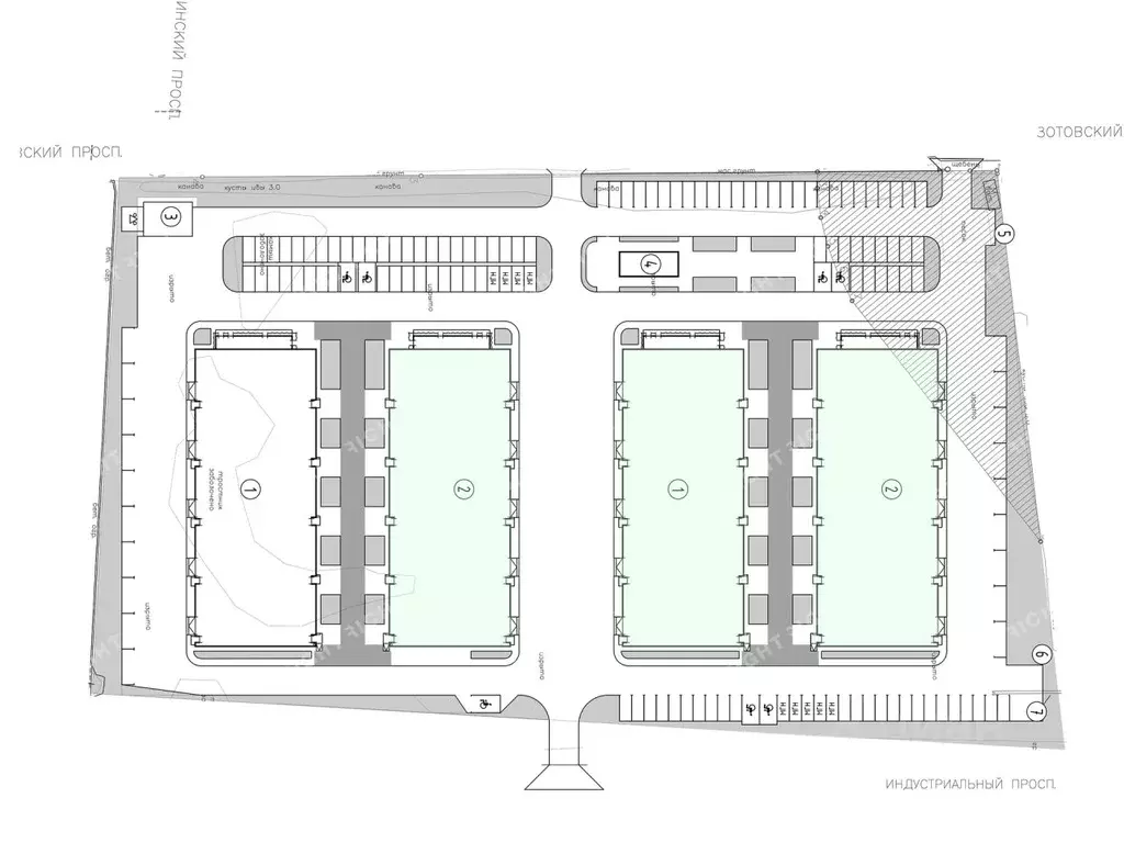 Склад в Санкт-Петербург просп. Зотовский, 5 (6300 м) - Фото 2
