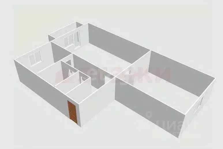 2-к кв. Сахалинская область, Южно-Сахалинск просп. Мира, 247А (47.0 м) - Фото 2
