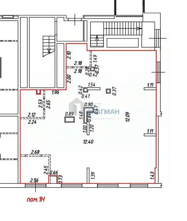 Помещение свободного назначения в Москва ул. Братьев Бромлей, 5к1 (90 ... - Фото 2