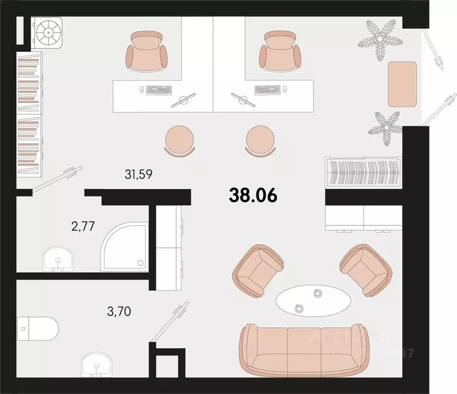 Помещение свободного назначения в Краснодарский край, Краснодар пос. ... - Фото 2