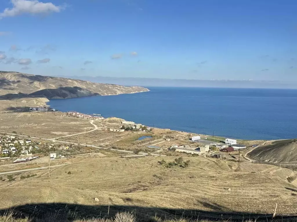 Участок в Крым, Феодосия муниципальный округ, Орджоникидзе пгт, Волна ... - Фото 1