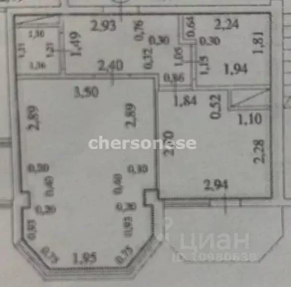1-к кв. Севастополь ул. Тараса Шевченко, 18 (40.0 м) - Фото 2