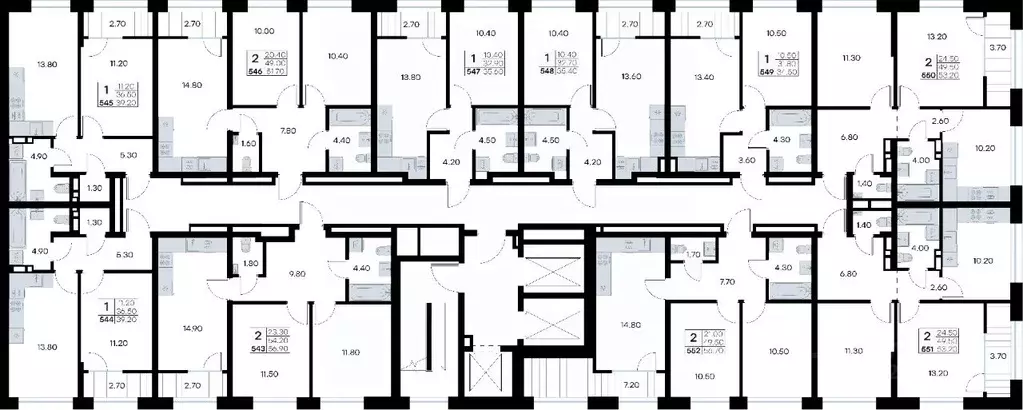 2-к кв. Приморский край, Владивосток ул. Нейбута, 135 (53.2 м) - Фото 1