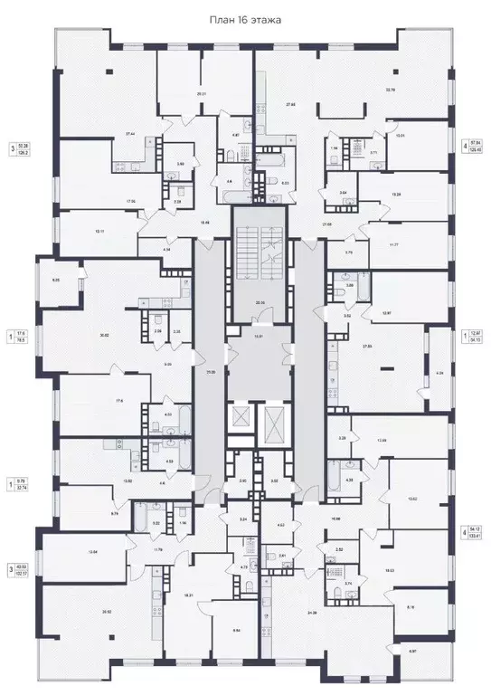 3-к кв. Брянская область, Брянск ул. Дуки (102.57 м) - Фото 1