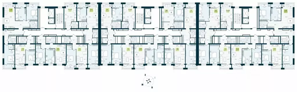 1-к кв. Ханты-Мансийский АО, Нижневартовск К-2 кв-л,  (26.0 м) - Фото 1