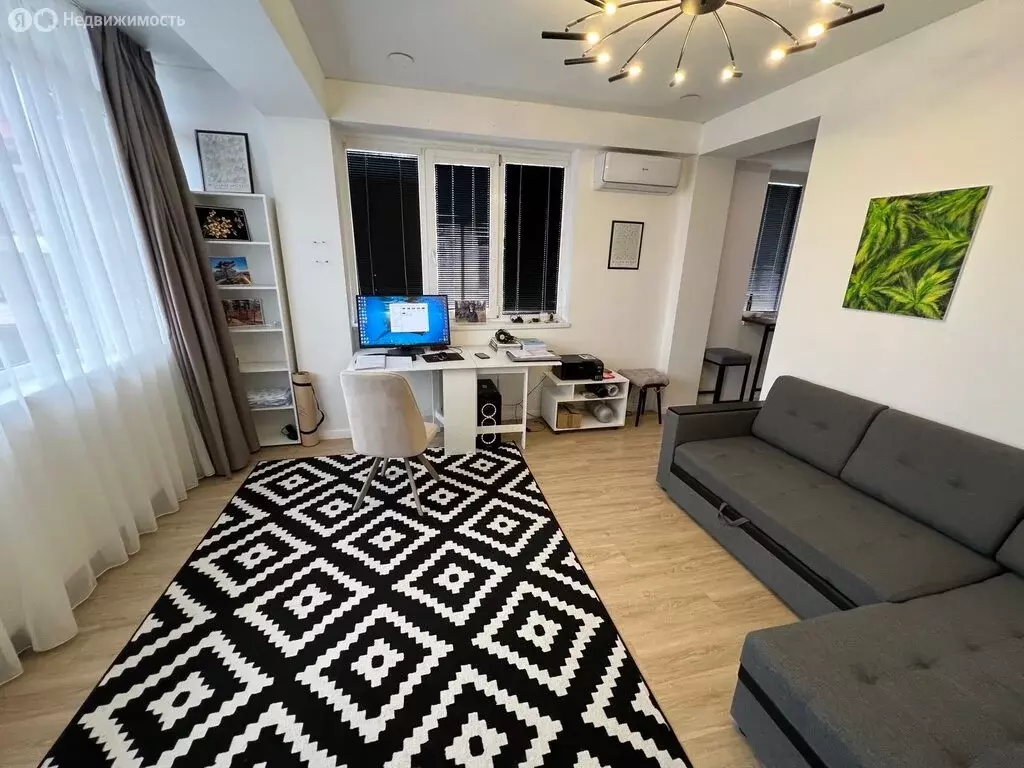 1-комнатная квартира: Сочи, микрорайон Новый Сочи, Клубничная улица, ... - Фото 2