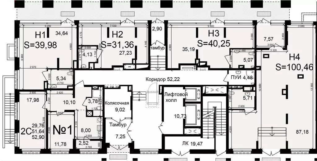 2-к кв. Рязанская область, Рязань ул. Чкалова (52.9 м) - Фото 2