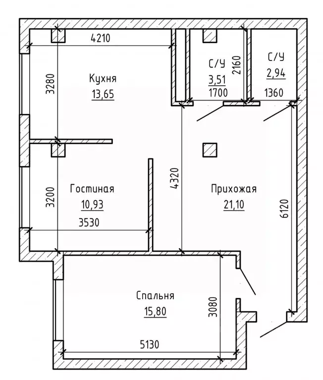 2-к кв. Кабардино-Балкария, Нальчик ул. Героя России Т.М. Тамазова, 3 ... - Фото 2