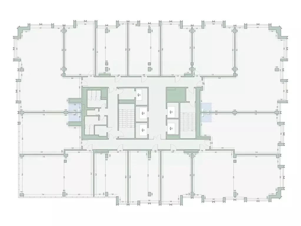 Офис в Москва 1-й Варшавский проезд, 1АС32 (54 м) - Фото 2