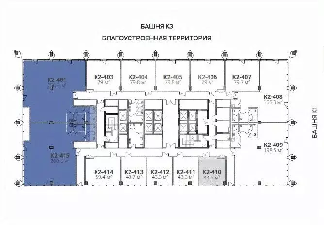 Помещение свободного назначения в Москва Старокалужское ш., 64АС2 (209 ... - Фото 2