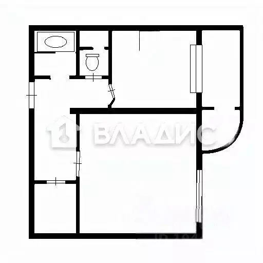 1-к кв. Москва ул. Гурьянова, 4К1 (44.5 м) - Фото 2