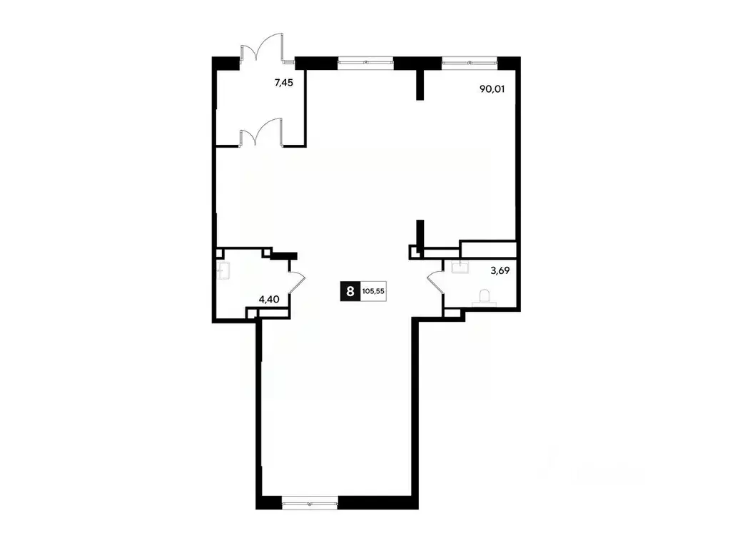 Помещение свободного назначения в Калужская область, Калуга Космопарк ... - Фото 1