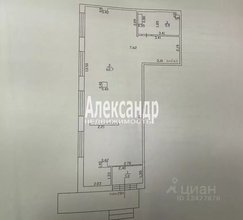 Торговая площадь в Ленинградская область, Мурино Всеволожский район, ... - Фото 2