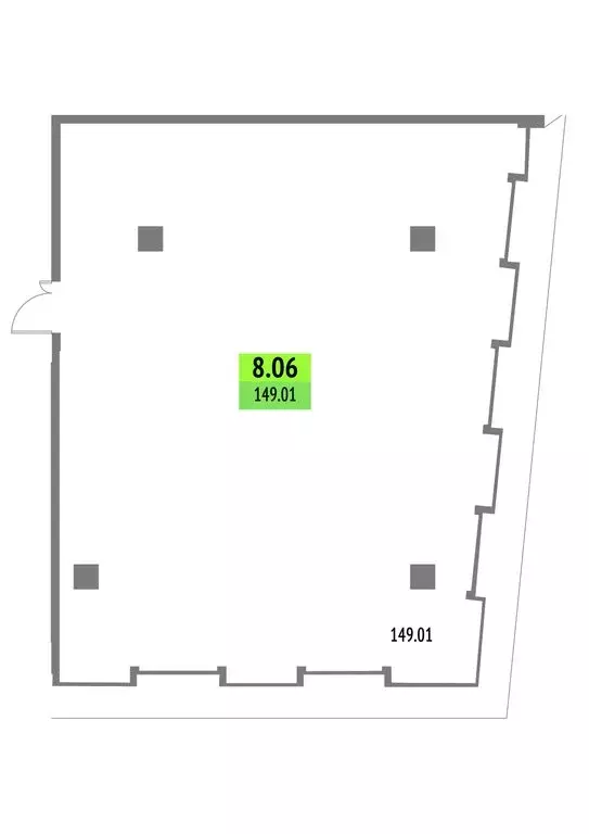 Офис (149.01 м) - Фото 1