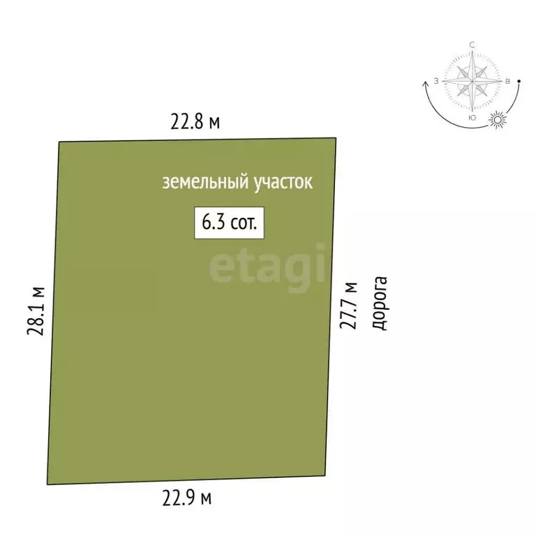 Участок в Крым, Кировский район, Первомайское с/пос, с. Изюмовка ул. ... - Фото 1