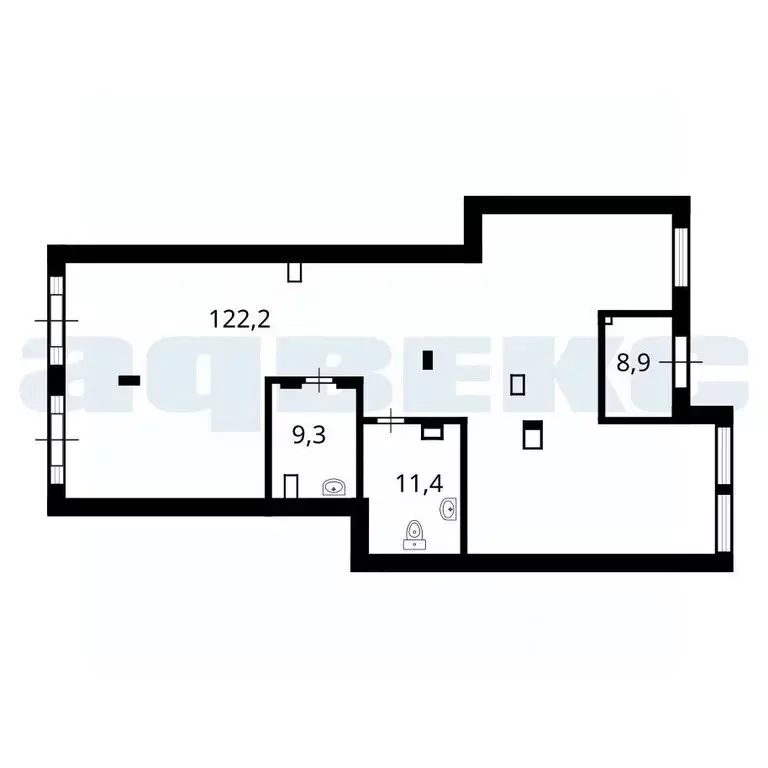 Помещение свободного назначения в Санкт-Петербург просп. Обуховской ... - Фото 1