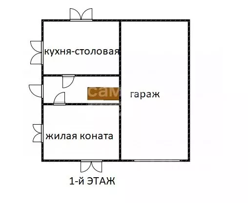 Дом в Краснодарский край, Темрюк Краснодарская ул., 115 (125 м) - Фото 2
