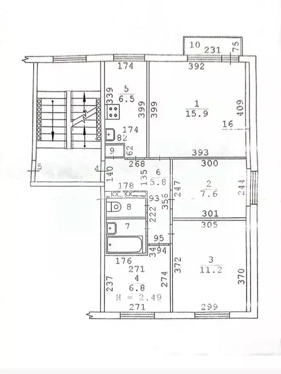 4-к кв. Свердловская область, Екатеринбург ул. Викулова, 41 (57.8 м) - Фото 1