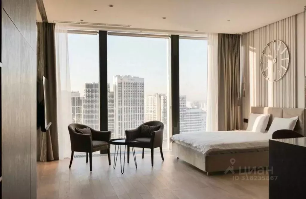 Студия Москва 1-й Красногвардейский проезд, 22с1 (30.0 м) - Фото 0