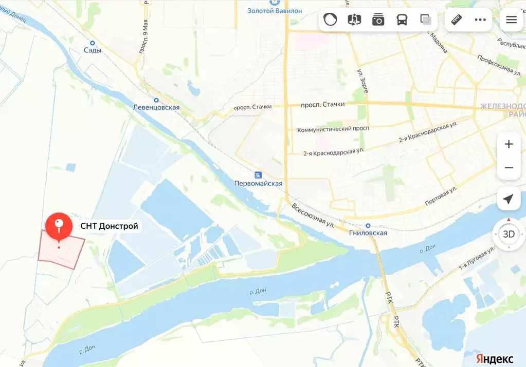 Участок в Ростовская область, Ростов-на-Дону ул. 8-я Конструктивная ... - Фото 1