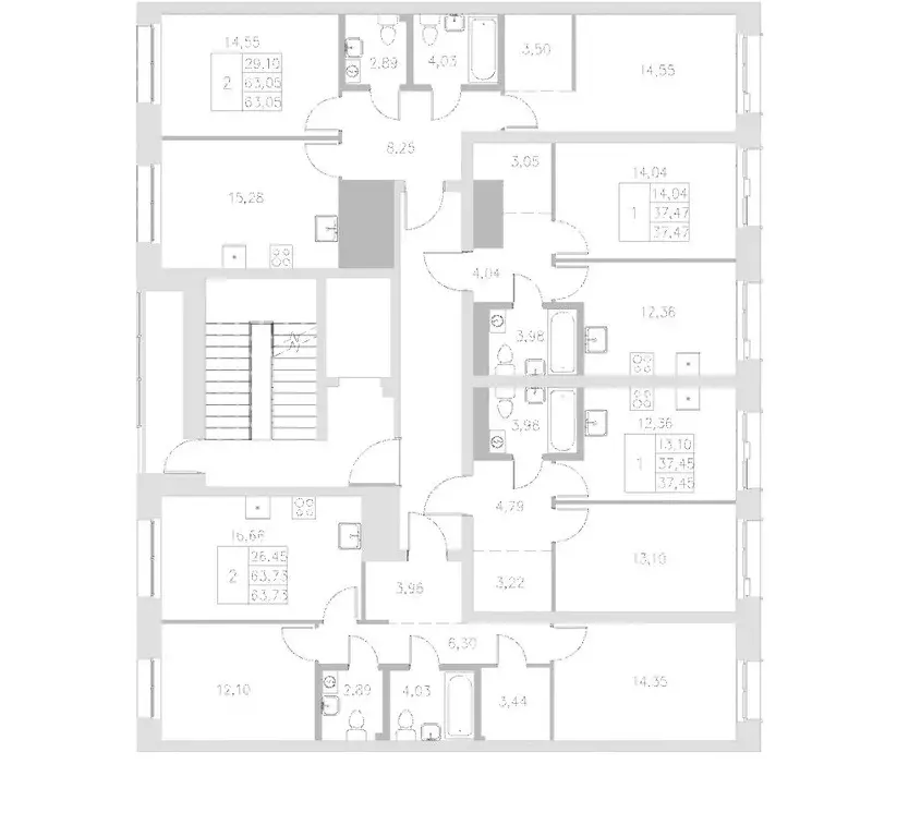 1-к кв. Татарстан, Казань Адмиралтейская Слобода мкр, Статум жилой ... - Фото 2