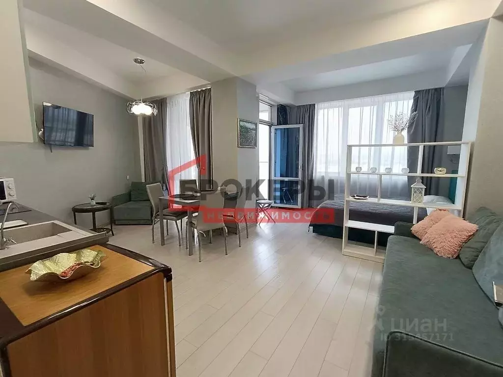Студия Севастополь ул. Парковая, 7 (52.0 м) - Фото 1