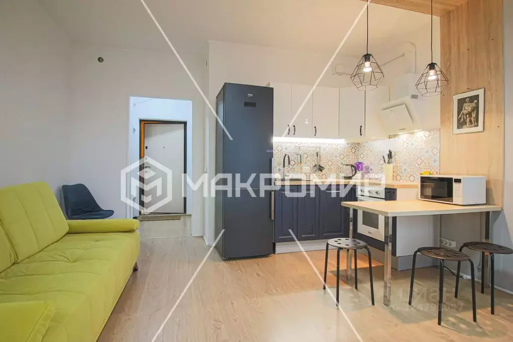 Студия Санкт-Петербург Комендантский просп., 66к1 (28.0 м) - Фото 2