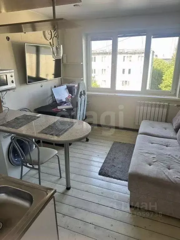 Студия Красноярский край, Красноярск Зеленая Роща мкр, ул. ... - Фото 2